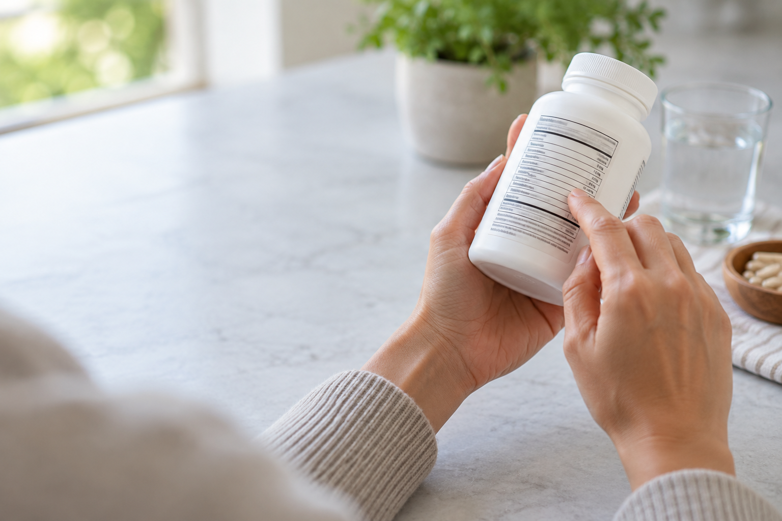 How to Read a Supplement Facts Panel